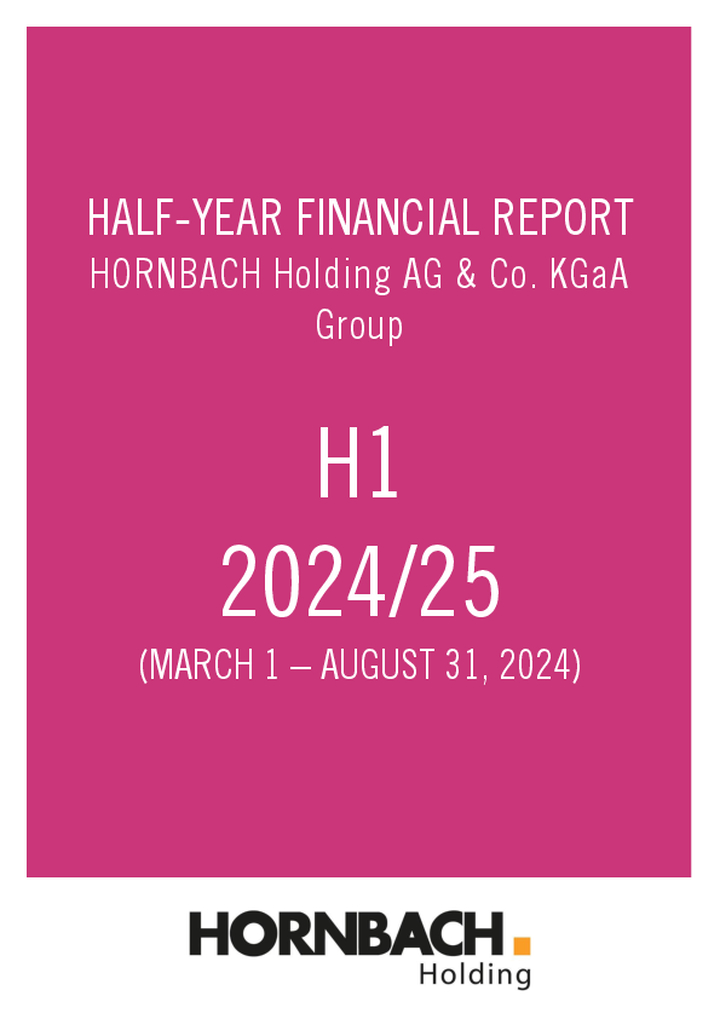 Half-yearly financial report 2024/2025