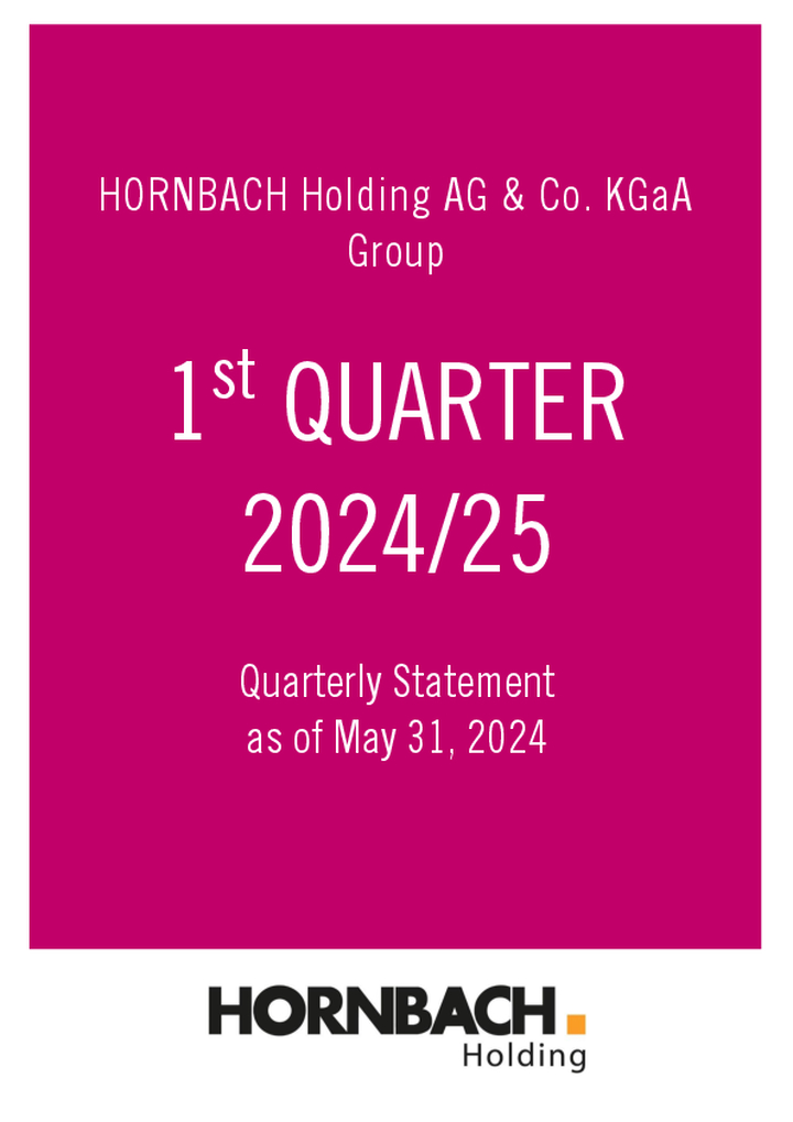 Q1 statement / Q1 financial report 2024/2025