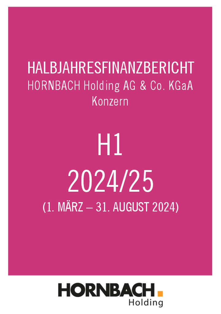 Halbjahresfinanzbericht 2024/2025