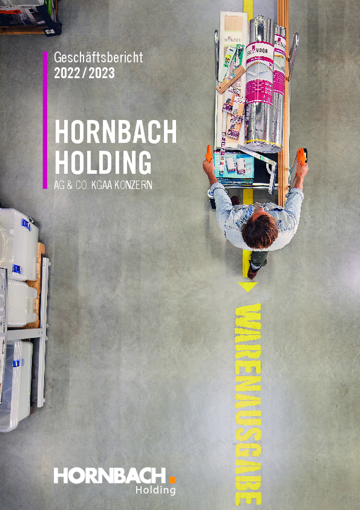 Geschäftsbericht 2022/23 der HORNBACH Holding AG & Co. KGaA zum 28.2.2023